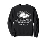 Barche d'ingresso alle grotte Naturali del Parco Nazionale di Carlsbad Caverns Felpa