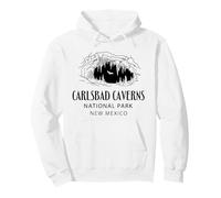 Barche d'ingresso alle grotte Naturali del Parco Nazionale di Carlsbad Caverns Felpa con Cappuccio