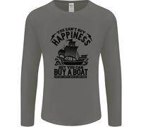 Barche Non Puoi Comprare La Felicità Marinaio Vela Uomo Manica Lunga T-Shirt