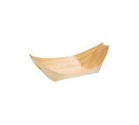 Barchette finger food in legno a forma di barca per aperitivo Snack Stuzzichini