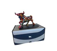 Barcino Designs Classic Collection Mosaic Bull Figurine, 12 cm