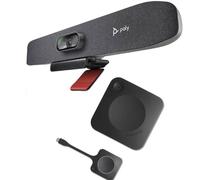 Barco CX20 Gen2 + Poly Studio R30 Set video con barra video e sistema di condivisione dei contenuti, ideale per piccole sale.