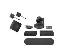 Barco CX30 Gen 2 con Logitech Rally Pack Pack completo per la condivisione di contenuti e la collaborazione in modalità wireless per sale di medie