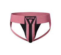 Barcode Berlin - Intimo da Uomo Sospensorio - Jockstrap Zuri Brownishpurple/Black - 1x Taglia XL
