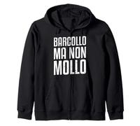 Barcollò Ma Non Mollo Regalo Stimolante per La Motivazione Felpa con Cappuccio