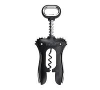 BarCraft Cavatappi alati a doppia maniglia, nero, cardato