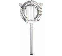 BarCraft Colino / Strainer Hawthorne per Cocktails, Acciaio Inossidabile con Finitura Lucida, Sicuro in Lavastoviglie, 9 x 20 cm