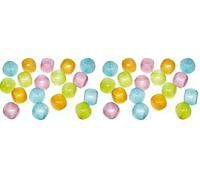 BarCraft Cubetti di Ghiaccio Riutilizzabili, Plastica, Multicolore, Pack da 18 (Confezione da 2)