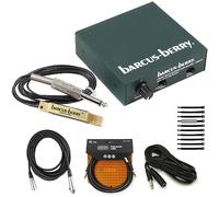 Barcus Berry 4000BRB - Pianoforte a coda a 1 tasto e sistema ad onda planare ad arpa, pickup compatto con sensore piezo, uscite da 1/4" e XLR, nero