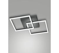 BARD APPLIQUE ANTRACITE 2 LUCI A LED 3000K - 39W - 3880 lm DIMMERABILE C/ACCESS.