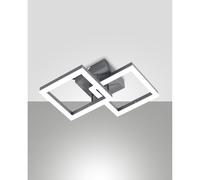 Bard Applique Antracite 2 Luci Calda per Vendite Marketing e Design Interno