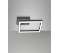 BARD APPLIQUE ANTRACITE NW 1 LUCE A LED 4000K - 22W - 2250 lm DIMMERABILE C/ACC