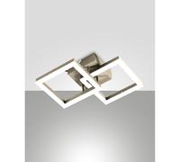 Bard Applique Oro Opaco 2 Luci Design Moderno Ideale per Vendite e Marketing