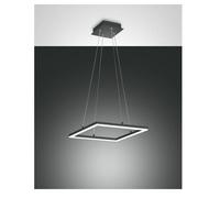 Bard sospensione LED 39w quadrata dimmerabile antracite