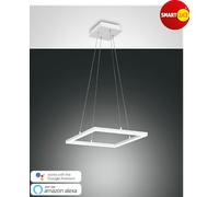 Bard sospensione smart LED 39w luce calda quadrata dimmerabile bianco