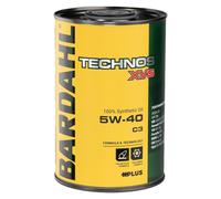OLIO BARDAHL TECHNOS XFS 5W40 C3 API SN BMW LL-04 RENAULT RN0700-RN0710 VW 511.0