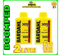 OLIO MOTORE 4T BARDAHL 1LT XTC C60 15W-50 SCOOTER MOTO API SN JASO MA-MA2