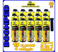 BARDAHL 5 IN 1 meno consumi più prestazioni MOTORE AUTO DIESEL 15x500ml 15BD33