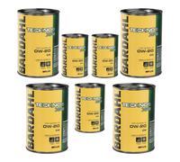 BARDAHL 7 Litri Olio Motore SAE 0W-20 TECHNOS XFS POLAR PLUS - (Acea C5/C6)