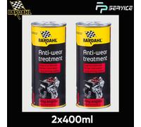BARDAHL ANTI WEAR TREATMENT ADDITIVO ANTIUSURA PROTEZIONE MOTORE 2x400ML