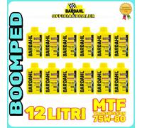 BARDAHL BARDAL MTF 75w80 GL4 olio trasmissioni cambio manuale 12 LITRI 12BD71