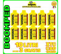 Bardahl Bardhal XTC C60 10w50 Moto Olio Motore Sintetico jaso ma2 10 LT 10BD37