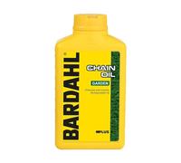 Bardahl - Chain Oil - Olio per la Catena della Motosega, Lubrificante Biodegradabile Antigrippante e Antiusura, Efficace anche al Freddo, 1 L