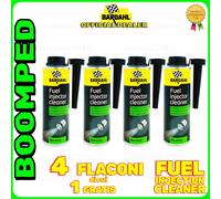 Bardahl FUEL INJECTION CLEANER cura iniettori motore auto benzina 4x300ml 04BD45