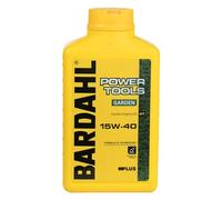 Bardahl - Garden Power Tools 4T SAE 15W-40 - Lubrificante Specifico per Motori a Benzina 4 Tempi, per Tagliaerba e Attrezzature da Giardinaggio, Olio Ideale per Alti Regimi e Temperature, 1 L