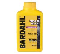 Bardahl - Gear Box 10W-30 - Olio Trasmissione Moto 2 Tempi e 4 Tempi, Lubrificante Sintetico con Massima Protezione e Durata degli Ingranaggi, Cuscinetti e Frizione, 1 L