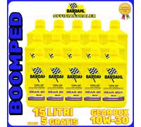 BARDAHL GEAR BOX 10W30 TRANSOIL LT 15 OLIO TRASMISSIONE INGRANAGGI CAMBIO 15BD13