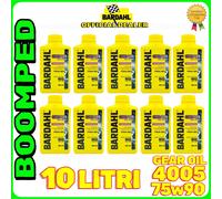 BARDAHL GEAR OIL 4005 75W90 trasmissioni e differenziali 100% SYNTH 10 L 10BD74