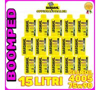 BARDAHL GEAR OIL 4005 75W90 trasmissioni e differenziali 100% SYNTH 15 L 15BD74