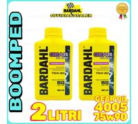 Bardahl Gear OIL 4005 SYNT 75W-90 Olio Trasmissione Differenziale 2 LT 02BD74