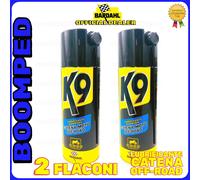 BARDAHL K9 Lubrificante Spray Superiore Catena Moto CROSS OFF ROAD 2x400 02BD24