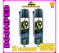 BARDAHL K9 PULITORE SPRAY CATENA MOTO CROSS TRIAL KART 2x500ml 02BD21