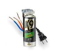 Bardahl K9 - Pulitore Superiore Contatti Elettrici, Detergente Sgrassatore Spray per la Pulizia di Contatti Elettrici, Elimina Grasso, Olio, Polvere e umidità, Crea Film Antiossidante, 400 ml