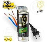 BARDAHL K9 PULITORE SUPERIORE CONTATTI ELETTRICI SPRAY 400ml PULIZIA METALLI