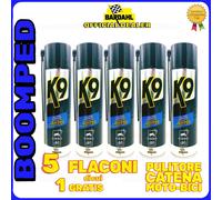BARDAHL K9 PULITORE SUPERIORE SPRAY CATENA MOTO BICI SGRASSATORE 5x500ml 05BD21