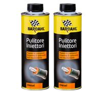 BARDAHL Kit 2 Additivi PULITORE INIETTORI DIESEL 500 ML - Risparmio Carburante