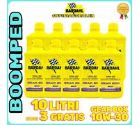 BARDAHL OLIO MOTORE 10W30 GEAR BOX 10 Litri SINTETICO SCOOTER 2 e 4 TEMPI 10BD13