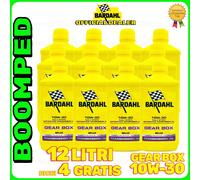 BARDAHL OLIO MOTORE 10W30 GEAR BOX 12 Litri SINTETICO SCOOTER 2 e 4 TEMPI 12BD13