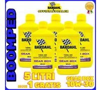 BARDAHL OLIO MOTORE 10W30 GEAR BOX 5 Litri SINTETICO SCOOTER 2 e 4 TEMPI 05BD13
