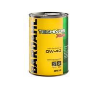 Bardahl - TECHNOS XVS 0W-40 - Olio Motore per Auto, Lubrificante per Motori Benzina e Diesel di Ultima Generazione, Olio ad Alte Prestazioni, Allunga la Vita e Pulisce gli Organi del Motore, 1 L