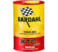 Bardahl - Olio Motore per Auto, XTC C60 10W-50, Lubrificante per Motori Benzina o Diesel, Fomula 100% Sintetica, 1 Litro