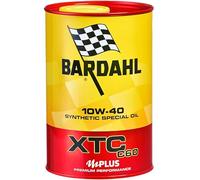 Bardahl - Olio Motore per Auto, XTC C60 10W40, Olio Lubrificante per Vetture non Equipaggiate di DPF o FAP, 4 Litri