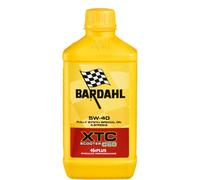 Bardahl Olio Motore XTC C60 Scooter 5W-40 100% Sintetico 4 Tempi per Scooter e Maxi-Scooter 1 L