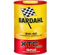 Bardahl - Olio XTC C60 5W40, Lubrificante per Auto 100% Sintetico, Riduce Attriti sulle Parti del Motore, Dona Longevità e Pulizia per gli Organi del Motore, 5 Litri