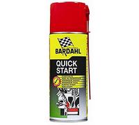 Bardahl - Quick Start - Spray Auto per Avviare Immediatamente Motori Diesel e Benzina, Protegge Propulsore e Batteria, Facilita l'Avvio del Motore, per Auto, Camion, Trattori, Motoseghe, 400 ml