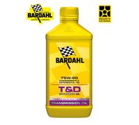 Bardahl T&D 75W90 Synthetic Olio Differenziale Trasmissione Cambio GL4 GL5 MT 1